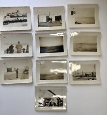 USNS George W. Goethals Troop Transport Ship Navy Seabees MCB-6 1951 Photo Lot picture