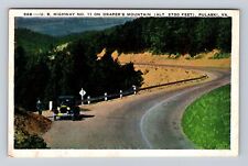 Pulaski VA-Virginia, United States Highway, Antique, Vintage Souvenir Postcard picture
