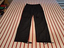 U.S. Army Black Camo Combat Trousers Size Medium-Long Used picture