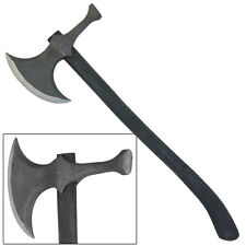 Rustic Barbarian Medieval Viking Hammerhead Battle Axe  picture