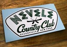 NEVELE COUNTRY CLUB Vintage Style Sticker ☀ Catskills ☀ Ellenville NY picture