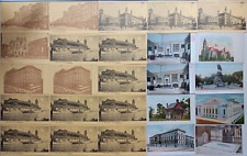 25 Antique Vintage Philadelphia Postcards: Independence Hall, US Mint etc Lot 15 picture