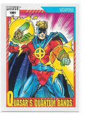 1991 Marvel Super Heroes Trading Card Series 2 Quasar's Quantum Bands #135 picture