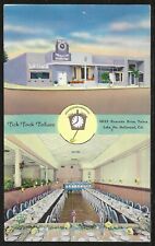 Tick Tock Toluca, Toluca Lake, North Hollywood, California, Early Postcard picture