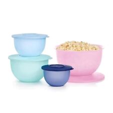Brand New Tupperware Impressions Classic Nesting Mixing Serving Bowl Set of 4 picture