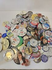 Vintage Button Grab Bag 70s 80s Musicians, Political, Religious, And More picture