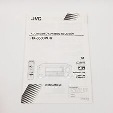 JVC RX-6500VBK Audio Video Control Receiver Original Owners Manual Instructions  picture