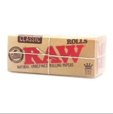 3 Pack of RAW Rolling papers King Size Classic 3 Meter Rolls Rolling Paper picture