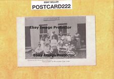 CT Willimantic 1908-29 antique postcard POPULAR GROUP OUTSIDE RESTAURANT CONN picture