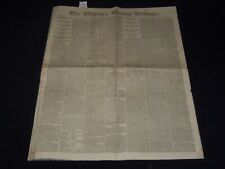 1879 JANUARY 8 CHICAGO WEEKLY TRIBUNE NEWSPAPER - LINCOLN ANECDOTES - NP 3879F picture