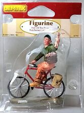 LEMAX Figurines Newpaper Boy 2003 Brand New 'Hot Off The Press' #32704 picture