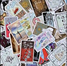50pcs Tarot Divination Sticker Graffiti for Luggage Laptop Refrigerator Decals picture