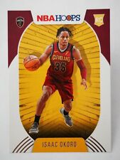 2020-21 Panini Hoops N21 Card NBA Rookie RC #244 Cleveland Cavalier Isaac Okoro picture