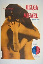 HELGA UND AND MICHAEL Original exYU movie poster 1968 RUTH GASSMANN ERICH BENDER picture