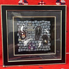 Disney Nightmare Before Christmas AP ARTIST PROOF 4 Pin Coffins Frame Set LE picture