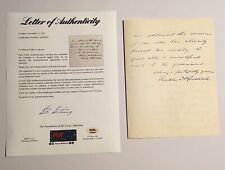 Franklin Delano Roosevelt Signed Handwritten Letter Autograph PSA DNA Auto FDR picture