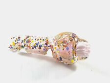 Confetti Tobacco Pipes w/ Pink Top - Wholesale Lot - 10 Pcs - picture