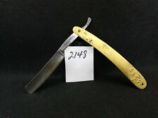 Vintage Simmons Hardware Co Germany #421 Barbers Pet Straight Razor Ivory Like picture