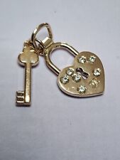Designer  gold heart 20 mm 1 pc BUNDLE SHIPPING AVAILABLE picture