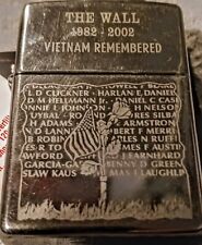 Vintage Zippo Lighter - The Wall - Vietnam Remembered picture