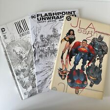 Flashpoint Unwrapped Hardcover, DKIII Hardcover, JLA Earth 2 Hardcover Lot of 3 picture