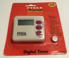 Vintage 1998 Pyrex White Digital Timer Model #16453 picture