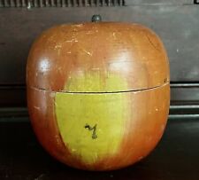 Fine Very Large Antique Apple Box, Old Patina, Patent #, Japan, Circa 1920 picture