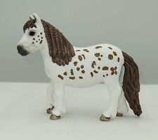 Schleich Spotted Shetland POA Pony Braided Mane NEW picture