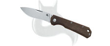 Black Fox Knives Coil Slipjoint Brown Micarta 440C Steel Pocket Knife BF-748 MIB picture