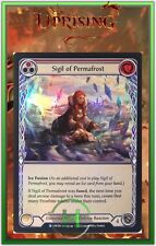 Sigil of Permafrost Red Rainbow Foil - FAB:Uprising - UPR106 - English Card picture
