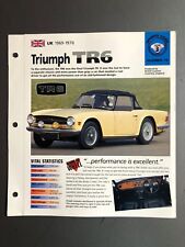 1969 - 1976 Triumph TR6 Roadster IMP 