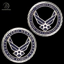Air Force Core Values Hollow Commemorative Challenge Coin picture