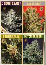 Vintage marijuana postcards Amsterdam Paradise Sedes Highlife Hightimes Cup lot picture