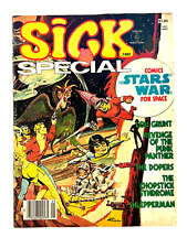 vtg 1980 Sick Special Magazine Star Wars Stars War Punk Panther mad cracked picture