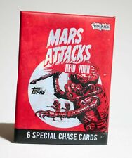 MARS ATTACKS New York Factory sealed 6 card wax pack of chase or rare cards NYCC picture