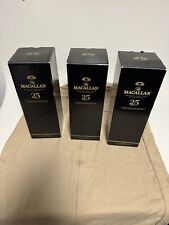 Macallan Single Malt Whiskey 25 years wooden Box ONLY  picture