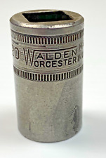 Rare Vintage Walden-Worcester Tools No. 1820 Semi Deep 5/8
