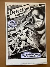 Peter Poplaski Batman Robin Gorilla Boss Detective Comics Original Cover Art picture
