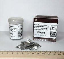 Terbium Metal Element 25 g Chunks Tb/TREM 99.9% Pure Periodic Table picture