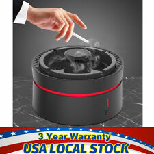 Black Odor Eliminator Smokeless Ashtray World Best Smoke Cigarette Smoke Grabber picture