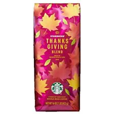Starbucks Thanksgiving Blend 2021 Whole Bean 16 oz Notes of Candied Pecan & Sage picture