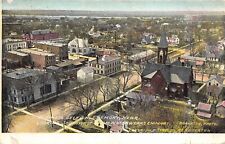 Fremont Nebraska 1911 Postcard Business Section Looking Southwest  picture