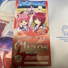 Angel Beats chaos TCG Trading Card Sealed Unopened Box picture