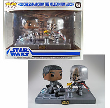 Funko Pop Star Wars HOLOCHESS MATCH ON THE MILLENNIUM FALCON Custom 2-Pack picture