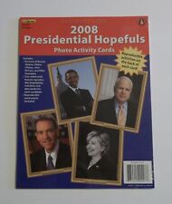 Famous Faces 2008 Presidential Hopefuls Photo Activity Cards New Sealed picture