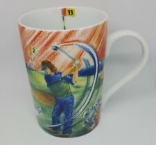 Konitz German Playing Golf Coffee Mug 10oz. Collectible picture