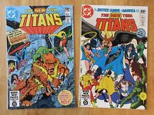 Lot of *2* NEW TEEN TITANS ('81): #4 (VF/NM), 5 (NM-) Bright & Glossy picture
