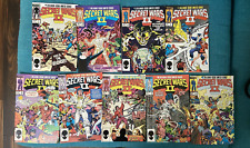 Secret Wars II Marvel Comic Book Mini Series Complete Set 1-9 1986 HIGH GRADE picture