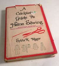 1950s A Complete Guide To Home Sewing Hardcover Sylvia Mager picture