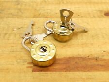 (2 Pcs) Small Locks with Keys, for Luggage, Backpacks picture